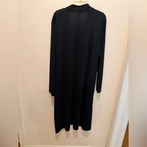 Banana Republic Black Long Cardigan Sweater Women's - Picture 3 of 5